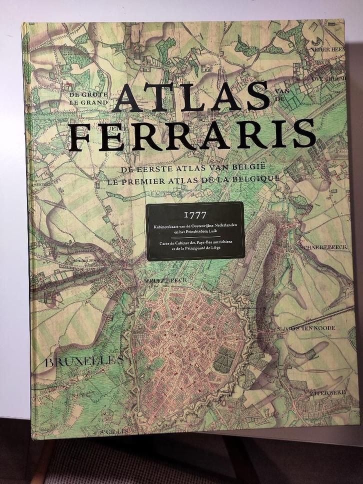 De Grote Atlas van Ferraris, Boeken, Atlassen en Landkaarten, Zo goed als nieuw, Overige atlassen, België, Voor 1800, Ophalen