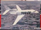 Origineel Dassault, Falcon 900EX promo sheet, Collections, Aviation, Enlèvement, Comme neuf, Carte, Photo ou Gravure