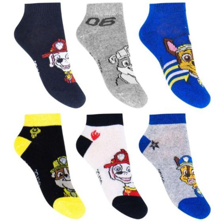 Paw Patrol Sneakersokken - 3 paar - Mt 23/26 - 27/30 - 31/34, Kinderen en Baby's, Kinderkleding | Schoenen en Sokken, Nieuw, Sokken