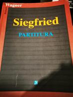 Wagner Richard - Siegfried scores, Utilisé, Enlèvement ou Envoi, Classique, Leçon ou Cours