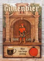 1984 Gildenbier Diest reclame bord, Verzamelen, Ophalen of Verzenden, Zo goed als nieuw