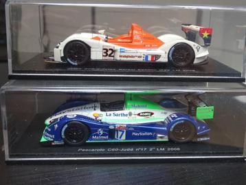 2 Miniatures Le mans 1/43 Spark Pescarolo Zytek beschikbaar voor biedingen