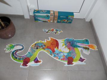 Djeco de grote leeuw - vloerpuzzel - 58 stuks beschikbaar voor biedingen