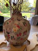 Vaas bloemenprint, Antiek en Kunst, Ophalen