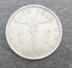 1929 Goed voor 1 frank Albert 1er, Postzegels en Munten, Munten | België, Ophalen of Verzenden, Metaal, Losse munt