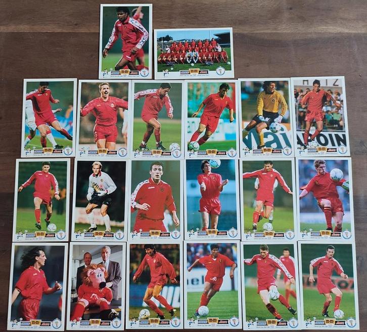 cartes postales diables rouges usa 1994, Hobby en Vrije tijd, Stickers en Plaatjes, Zo goed als nieuw, Ophalen