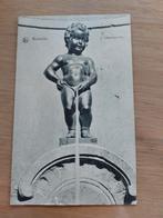 heel oud postkaart van Mannken-Pis, Ophalen