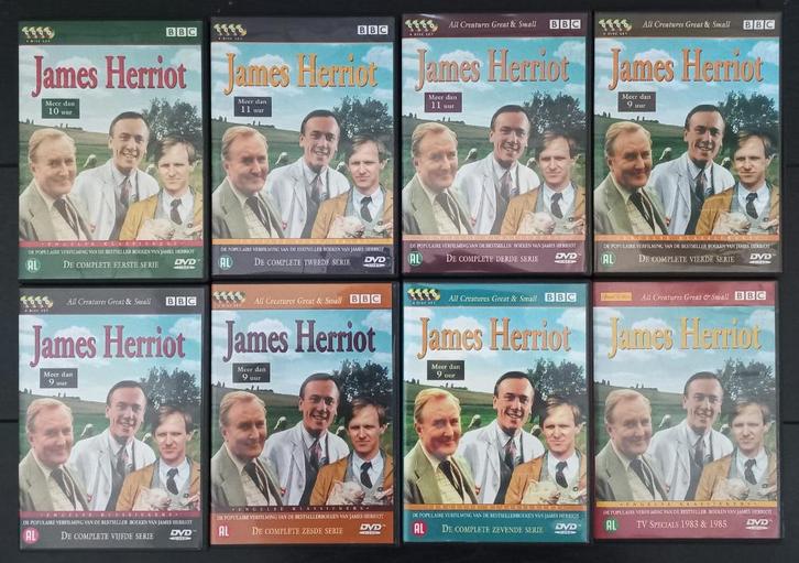 James Herriot DVD : TV Serie COMPLEET Seizoen 1-7 + Specials, CD & DVD, DVD | TV & Séries télévisées, Comme neuf, Drame, Coffret