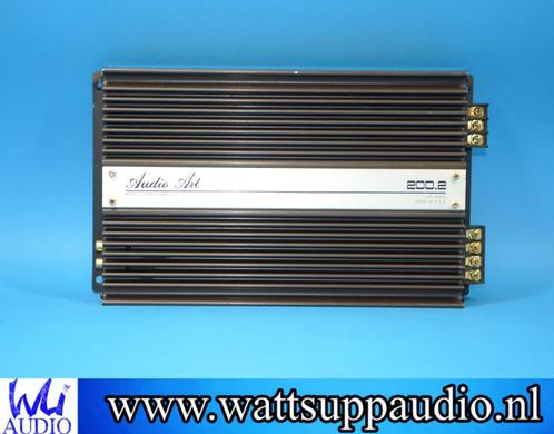 Audio Art 200.2 400W 2 kanaal / mono versterker, Auto diversen, Autospeakers, Gebruikt, Ophalen of Verzenden