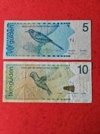 Set de 5 et 10 florins des Antilles néerlandaises, Enlèvement ou Envoi, Amérique du Nord, Série