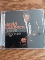 David Sanborn  here &gone nieuwstaat, Cd's en Dvd's, Cd's | Jazz en Blues, Ophalen of Verzenden, Zo goed als nieuw
