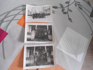 Set van 3 kleine originele militaire foto's van de Brugse oo beschikbaar voor biedingen