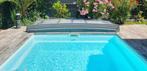 Abri Piscine Plat Design, Jardin & Terrasse, Enlèvement ou Envoi, Couverture de piscine, Neuf