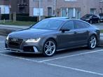 Audi A7 3.0D 204Pk Sline 2011 243.00Km, Auto's, Zwart, Bruin, A4, Bedrijf