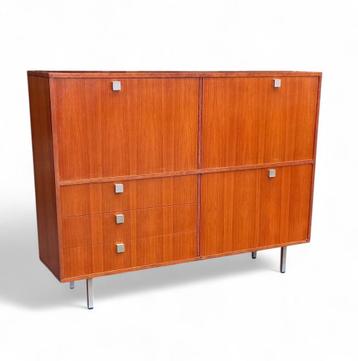 Sideboard Vintage secrétaire Bar Highboard Alfred Hendrickx  beschikbaar voor biedingen