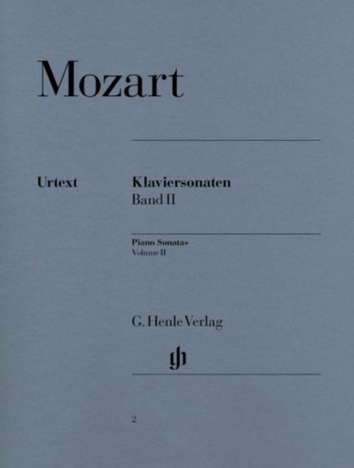 Mozart Piano Sonatas II, Musique & Instruments, Partitions, Comme neuf, Artiste ou Compositeur, Classique, Piano, Enlèvement ou Envoi