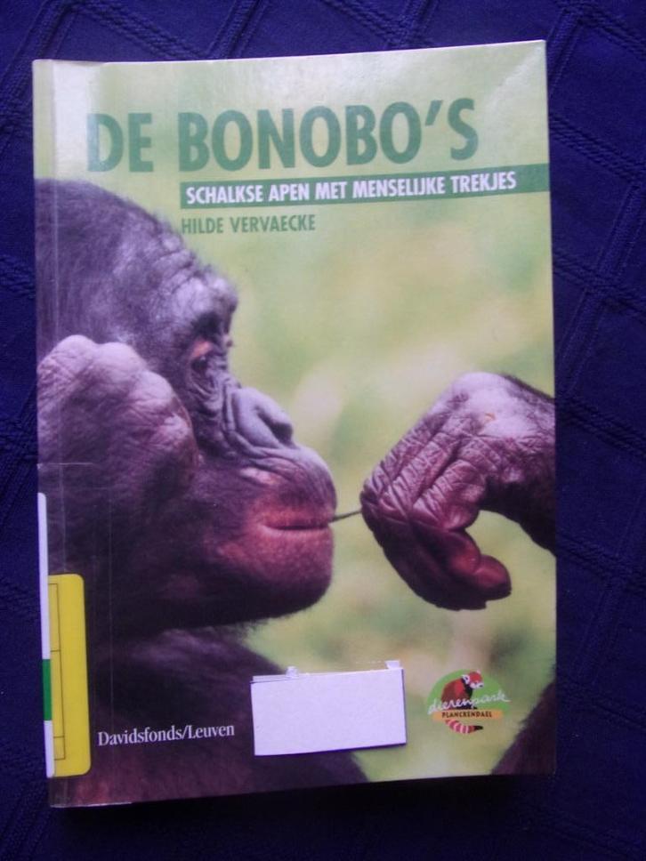 DE BONOBO'S (schalkse apen met menselijke trekken), Boeken, Dieren en Huisdieren, Zo goed als nieuw, Ophalen of Verzenden