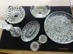 oud glaswerk -geslepen- gefacetteerd- glaskunst, Antiquités & Art, Antiquités | Verre & Cristal, Envoi