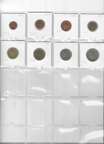 eerste euro munten Nederland 1999 compleet beschikbaar voor biedingen