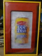 Nog nieuw ingepakt reclamepaneel "Lipton Ice Tea" metaal, Ophalen, Nieuw, Reclamebord