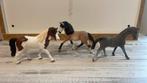 3 schleich paarden met halster en zadel, Verzamelen, Ophalen, Zo goed als nieuw