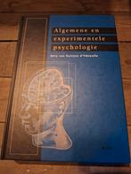 G. van Outryve - Algemene en experimentele psychologie, Boeken, Psychologie, Ophalen of Verzenden, G. van Outryve, Zo goed als nieuw