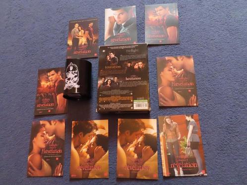Coffret 3 DVD Twilight + pot crayons, Cd's en Dvd's, Dvd's | Science Fiction en Fantasy, Zo goed als nieuw, Fantasy, Boxset, Ophalen of Verzenden