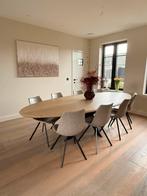 Tafel eik, Huis en Inrichting, Tafels | Eettafels, Ophalen, Zo goed als nieuw
