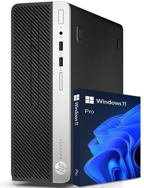 HP ProDesk SFF Core i3 6100 8GB 500GB Windows 11 Pro desktop, Informatique & Logiciels, Ordinateurs de bureau, Reconditionné, 3 à 4 Ghz