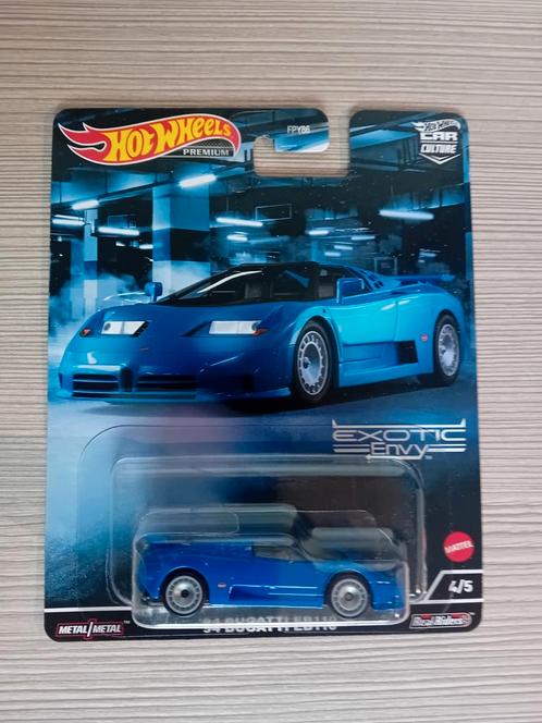 Hotwheels exotic envy bugatti eb110 hot wheels, Hobby en Vrije tijd, Modelauto's | Overige schalen, Nieuw, Auto, Ophalen of Verzenden