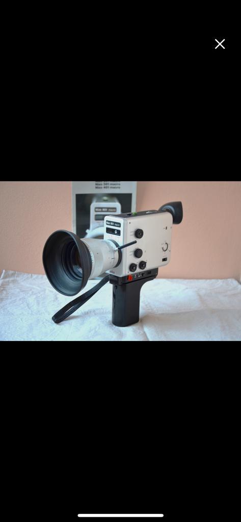 Caméra Super 8 Nizo 801 Macro–Parfait état, Audio, Tv en Foto, Videocamera's Analoog, Camera, 8mm, Ophalen of Verzenden