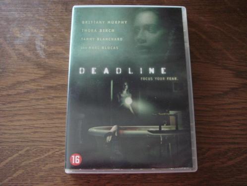 DVD - Deadline (Brittany Murphy), Cd's en Dvd's, Dvd's | Thrillers en Misdaad, Ophalen of Verzenden
