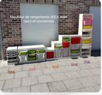 Meubles ikea rangement avec casiers couvercles, Huis en Inrichting, Kasten | Ladekasten, Ophalen, Zo goed als nieuw