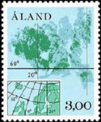 Aland 1984 - carte îles Aland, Timbres & Monnaies, Timbres | Europe | Autre, Aland, Enlèvement ou Envoi, Non oblitéré