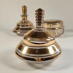 Toiletset 3 delig glas/ goud., Antiek en Kunst, Antiek | Glaswerk en Kristal, Ophalen of Verzenden