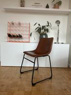 6 x bruine stoelen kunstleer, Huis en Inrichting, Stoelen, Ophalen, Zo goed als nieuw, Bruin, Vijf, Zes of meer stoelen