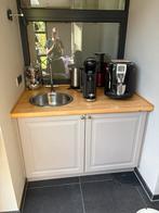 Keuken, Ophalen, Bruin, Enkelwandige keuken, Hout