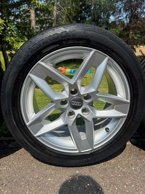 Originele Audi sline velgen zomerbanden 225/50 r17, Auto-onderdelen, Banden en Velgen, Band(en), Ophalen