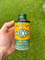 Bidon d’huile Olieblik oil can vintage olie blik yacco 2T, Ophalen of Verzenden