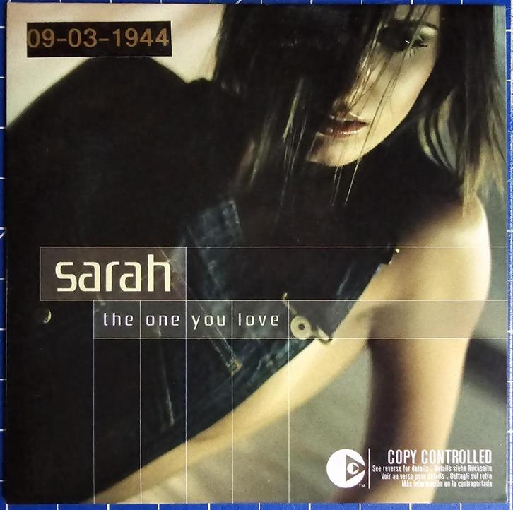 cd singles Sarah (3 stuks), Cd's en Dvd's, Cd's | Pop, Gebruikt, 2000 tot heden, Ophalen of Verzenden