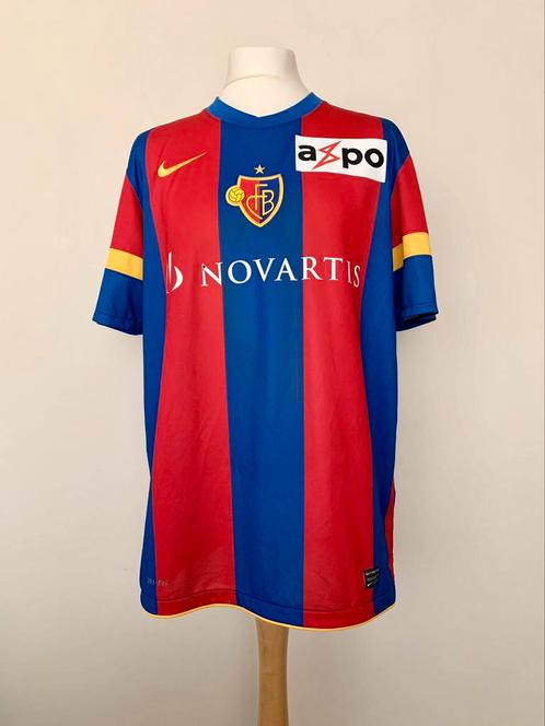Basel 2011-2012 Home Xherdan Shaqiri match issue shirt, Sports & Fitness, Football, Utilisé, Maillot, Taille XL
