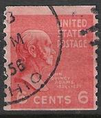 États-Unis 1938 - Yvert 376aa - John Quincy Adams (ST), Envoi, Affranchi