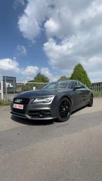 Audi a7 s-line full option, Auto's, Euro 5, Zwart, Leder, Bedrijf