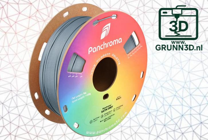 Polymaker Panchroma Satin 3D Filament 1.75mm Grijs, Computers en Software, 3D-printerbenodigheden, Nieuw, Ophalen of Verzenden