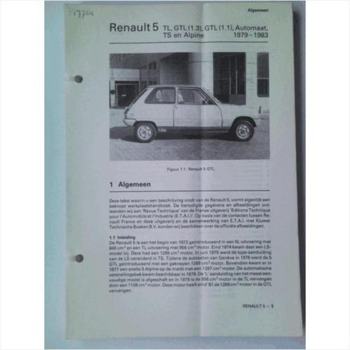 Renault 5 Vraagbaak losbladig 1979-1983 #1 Nederlands, Livres, Autos | Livres, Utilisé, Renault, Enlèvement ou Envoi