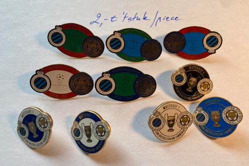 PIN FC BRUGES Club Brugge Manchester City 2e 't stuk, Verzamelen, Speldjes, Pins en Buttons, Zo goed als nieuw, Speldje of Pin