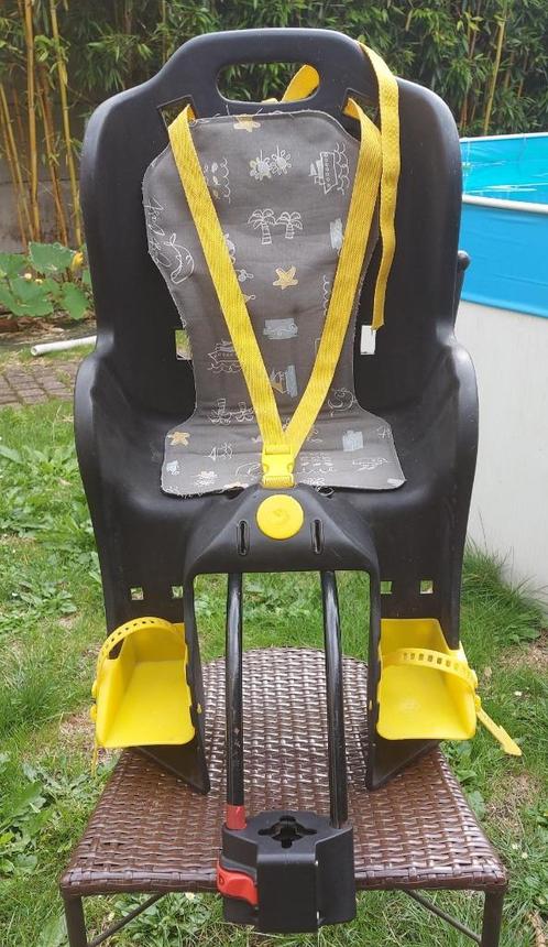 fietsstoel achteraan Babygard, Fietsen en Brommers, Fietsaccessoires | Fietsstoeltjes, Gebruikt, Achterzitje, 9 t/m 18 kg, Voetsteuntjes