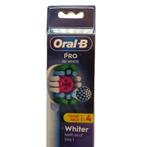 Oral-B Pro 3D white opzetborstels, 4 stuks (nieuw), Handtassen en Accessoires, Uiterlijk | Mondverzorging, Ophalen of Verzenden