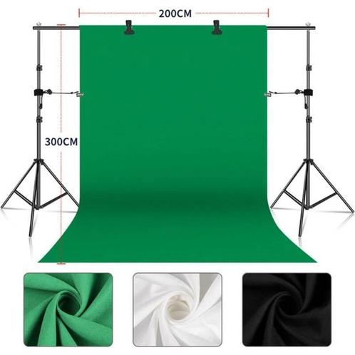 Fotografie Achtergrond - green screen - fotostudio, Audio, Tv en Foto, Fotografie | Fotostudio en Toebehoren
