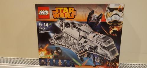 lego 75106 imperial attack carrier, Kinderen en Baby's, Speelgoed | Duplo en Lego, Nieuw, Lego, Complete set, Ophalen of Verzenden